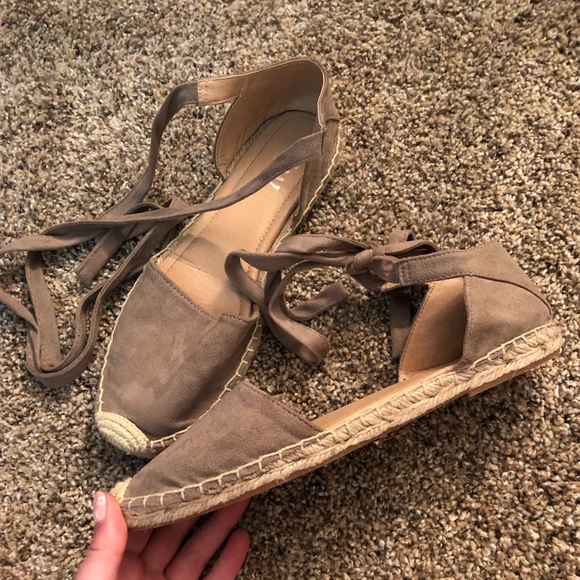 Shoes - Lace up espadrille sandals